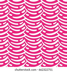 Vector seamless pattern with curves. Texture for print, decor, textile, wrapping paper, invitation background, fashion