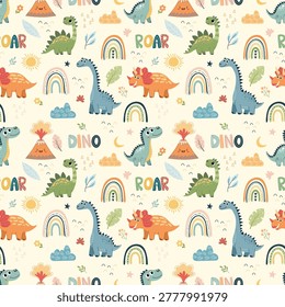 Vector seamless pattern and