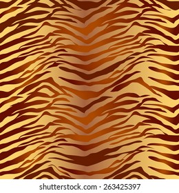 Vector seamless pattern. Design animal print  texture skins tiger. Can be used for design  fabric, wallpaper, wrapping paper.
