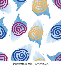 Vector seamless pattern design, for background in eps.10.