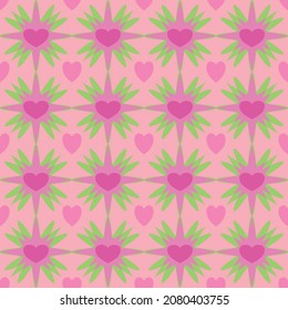 Vector seamless pattern design for background, batik, fabric, wallpaper, wrapping.