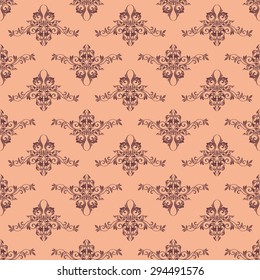 Vector seamless pattern design with rotated anchors, marine concept, perfect for surface prints, wallpapers, wrapping papers, web, textiles etc.