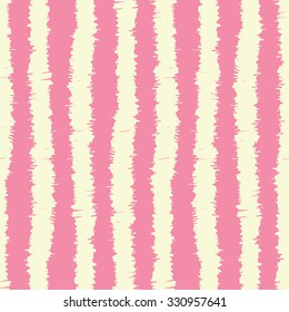 Vector seamless pattern design with sketchy stripes, ethnic repeating background for all web and print purposes.