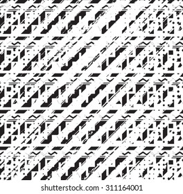 Vector Seamless Pattern . Dirty Distress Texture 