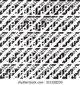 Vector Seamless Pattern . Dirty Distress Texture 