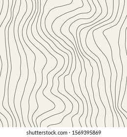 Vector seamless pattern. Distorted abstract texture. Wavy linear background.
Contemporary digital optical art. Monochrome optic illusion of distortion.