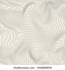 Vector seamless pattern. Distorted abstract texture. Wavy linear background.
Contemporary digital optical art. Monochrome optic illusion of distortion.