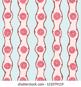 Vector seamless pattern. Doodle background