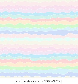 Vector seamless pattern doodle colorful abstract style background