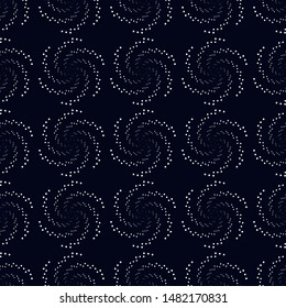 Vector seamless pattern. Dotted texture. 