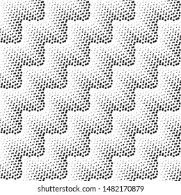 Vector seamless pattern. Dotted texture. 