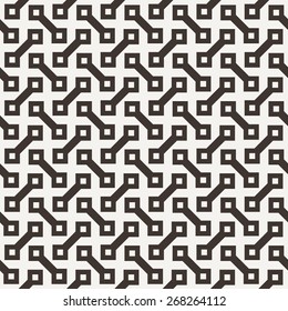 Vector seamless pattern of dumbbells similar elements. Texture in a modern style
