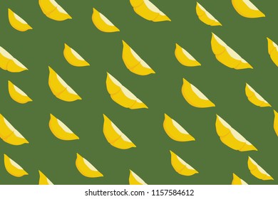 Vector seamless pattern with durian. King of tropical fruits in thailand