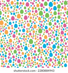 Vector seamless pattern Easter eggs