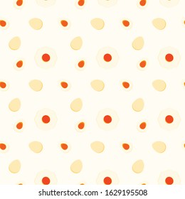 vector seamless pattern egg kawaii