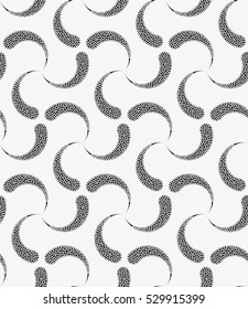 Vector seamless pattern. Endless stylish texture. Repeating background.