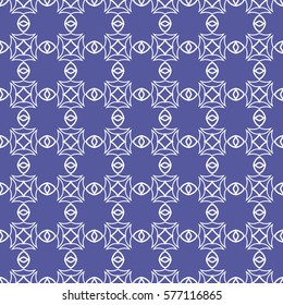 Vector seamless pattern. Ethnic Geometric ornament. for design, wallpaper, invitation.
