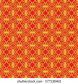 Vector seamless pattern. Ethnic Geometric ornament. for design, wallpaper, invitation.