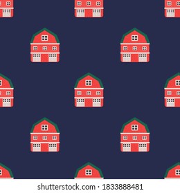 vector seamless pattern with farmhouse texture images