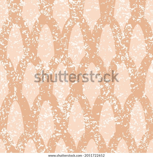 Vector Seamless Pattern Fish Scale Style Stock Vector (Royalty Free ...
