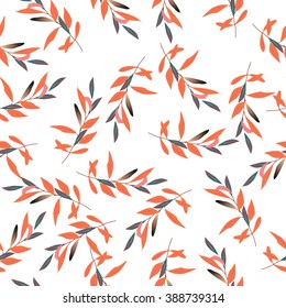 vector seamless pattern. floral stylish background