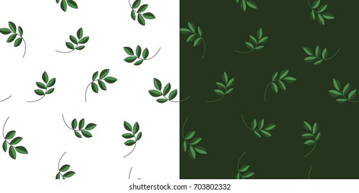 vector seamless pattern. floral stylish background
