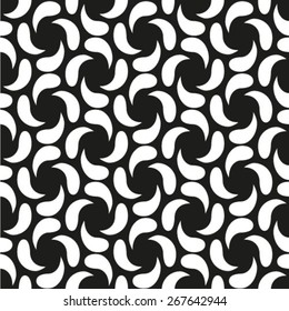 Vector seamless pattern, floral texture. 