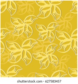 vector seamless pattern flowers and floral pattern illustration