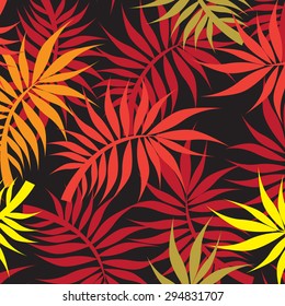  Vector seamless pattern flowers texture