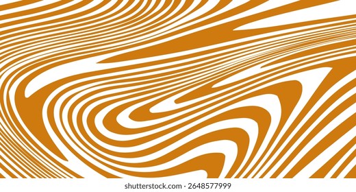 Vector Seamless Pattern with Flowing Salted Caramel. Abstract Sweet Texture. Creative Food Background 