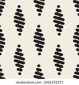 Vector seamless pattern in the form of diamonds.Modern stylish texture