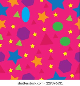 Vector seamless pattern. geometric