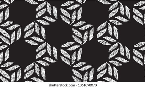 Vector seamless pattern. Geometric abstract tiles background.