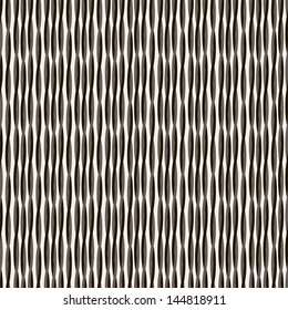 Vector seamless pattern. Geometric background. Stylish texture with twisted ropes