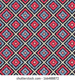 Vector seamless pattern. Geometric background.