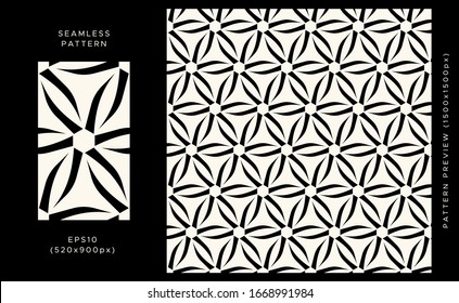 Vector Seamless Pattern, Geometric Seamless Pattern, Pattern Background, Abstract Seamless Pattern Background.