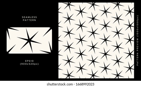 Vector Seamless Pattern, Geometric Seamless Pattern, Pattern Background, Abstract Seamless Pattern Background.