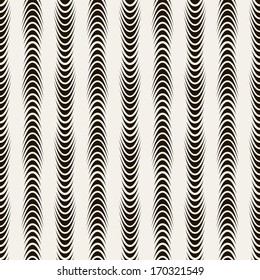 Vector seamless pattern. Geometric background. Stylish texture with twisted ropes
