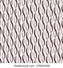 Vector seamless pattern. Geometric background. Stylish texture with twisted ropes