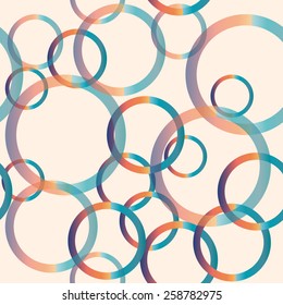 Vector seamless pattern, geometric background Black and white