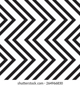 Vector seamless pattern, geometric background Black and white