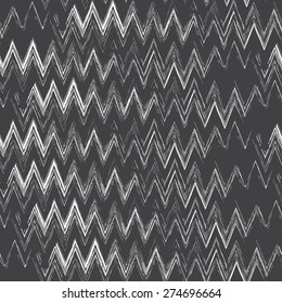 
Vector seamless pattern, geometric background Black and white
