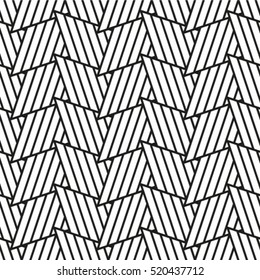 Vector seamless pattern. Geometric background with rhombus. 