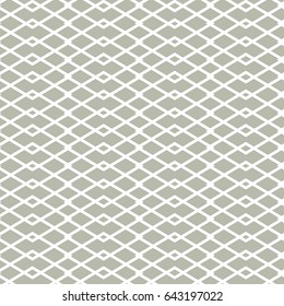 Vector seamless pattern. Geometric background with rhombus and nodes. Abstract geometric pattern. Golden texture.Seamless geometric pattern.