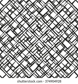 Vector seamless pattern. Geometric modern simple background.