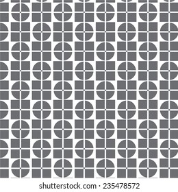 vector seamless pattern geometric monochrome background