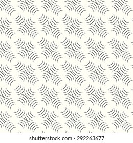 vector seamless pattern geometric monochrome background