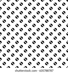 Vector seamless pattern. Geometric Monochrome Texture. Black and white decorative element.
