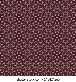 Vector seamless pattern with geometric ornament.