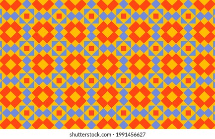 Vector seamless pattern with geometric ornaments. Geometric pattern texture wallpaper design. EPS 10